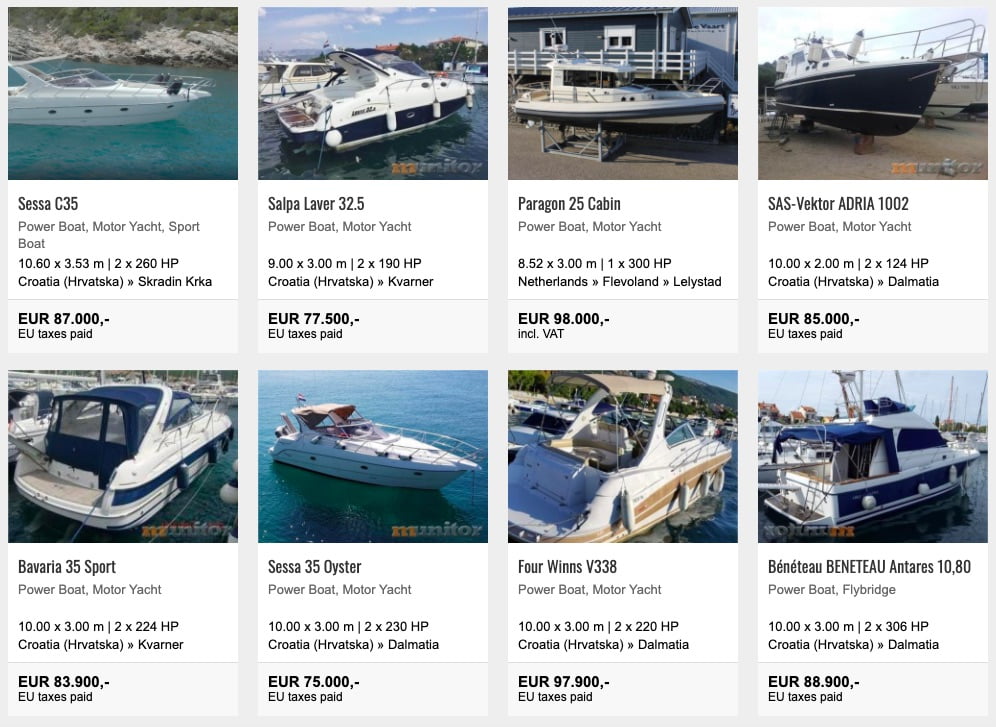 Selecting a boat or a yacht, part 1: Use cases and general considerations