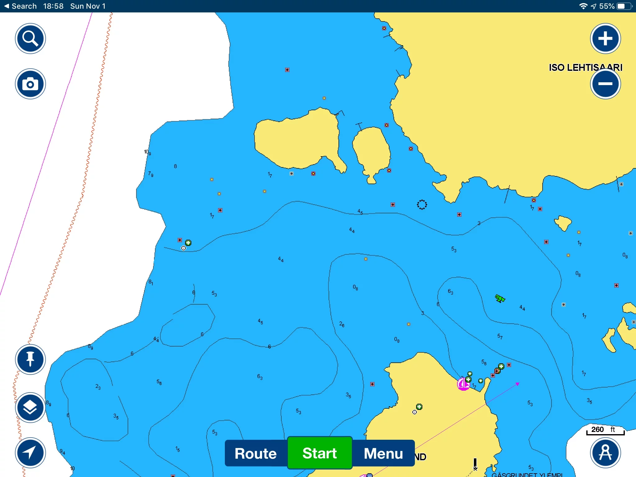 Navionics zoom 2